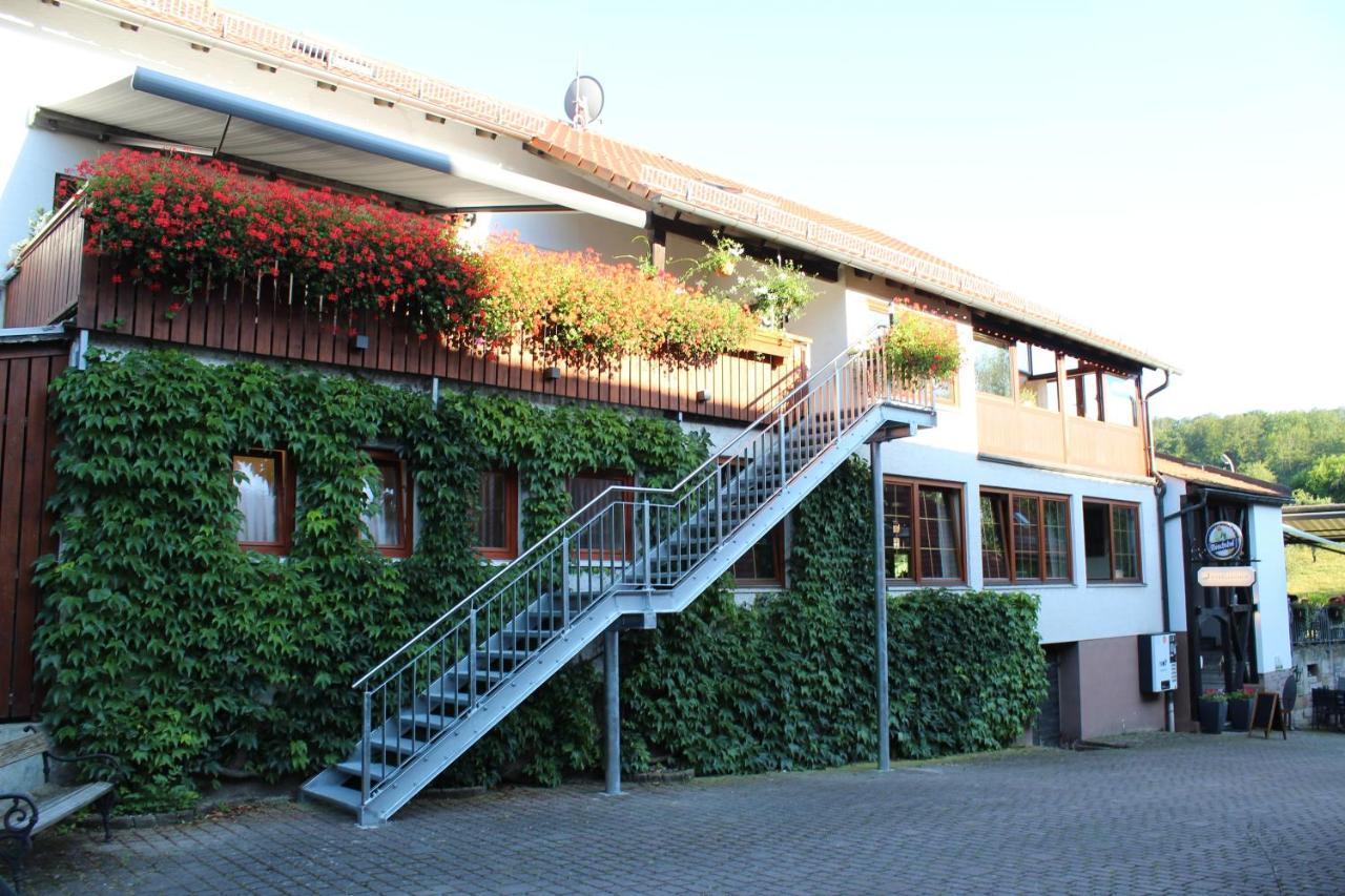Ferienwohnung Forellenhof Oberschwarzach Exterior foto